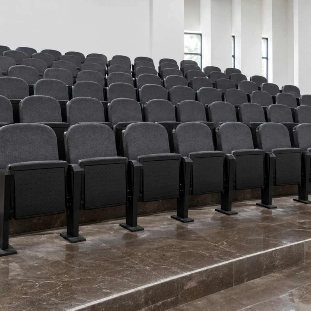 AN AUDITORIUM IN INDIA With the theme of simple and exquisite style, it shapes the image of modern people pursuing environmental (3)
