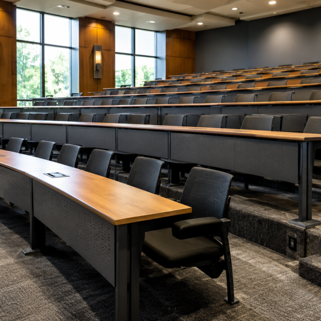 AN AUDITORIUM IN INDIA With the theme of simple and exquisite style, it shapes the image of modern people pursuing environmental (5)